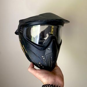Yellow and black JT paintball mask